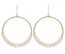 Load image into Gallery viewer, Chenel Circle Earrings
