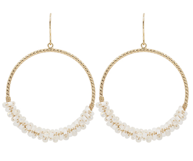 Chenel Circle Earrings