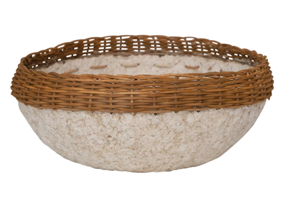 Vickery Paper Mache Bowl