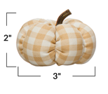 Load image into Gallery viewer, Checkered Plush Pumpkins
