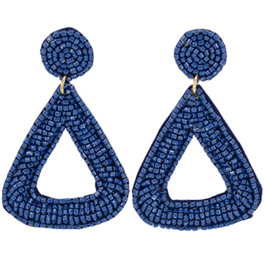 Beaded Triangle Dangles