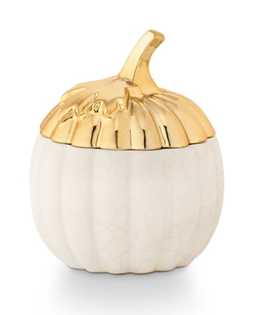 Tried & True Autumn Chestnut Pumpkin Ceramic Candle