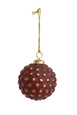Distressed Hobnail Ornament