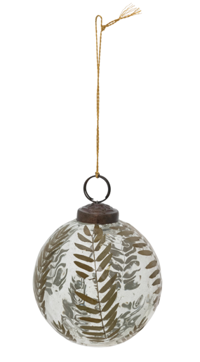 Bauble Botanical Ball Ornament