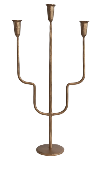 Zeva Gold Candelabra