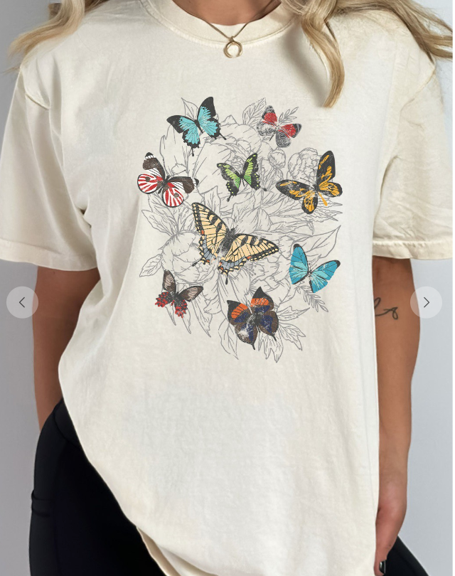 Butterfly Garden Graphic Tee