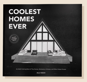 "Coolest Homes Ever" Coloring Book