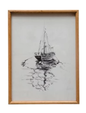 Sail with Me Framed Art