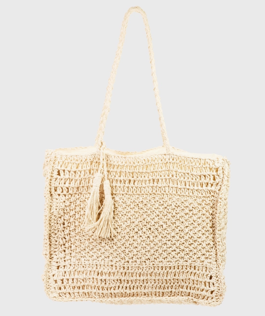 Elia Straw Tote