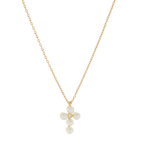 Pearl Cross Necklace