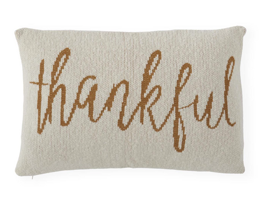 Be Thankful Throw Pillow