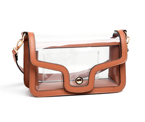 Gameday Clear Crossbody Clutch