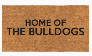 Home of the Bulldogs Doormat