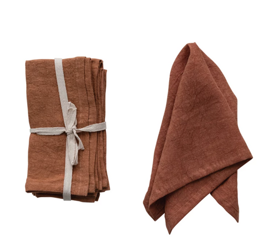 Kaleb Square Linen Napkins