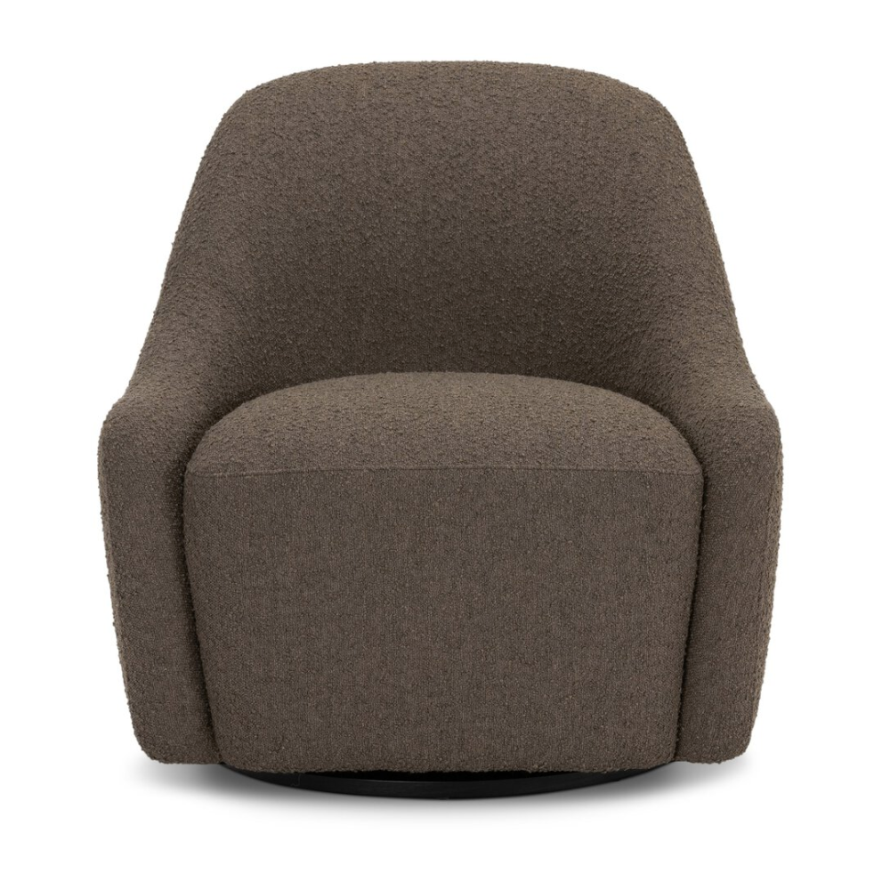 Piper Swivel Chair- Clay