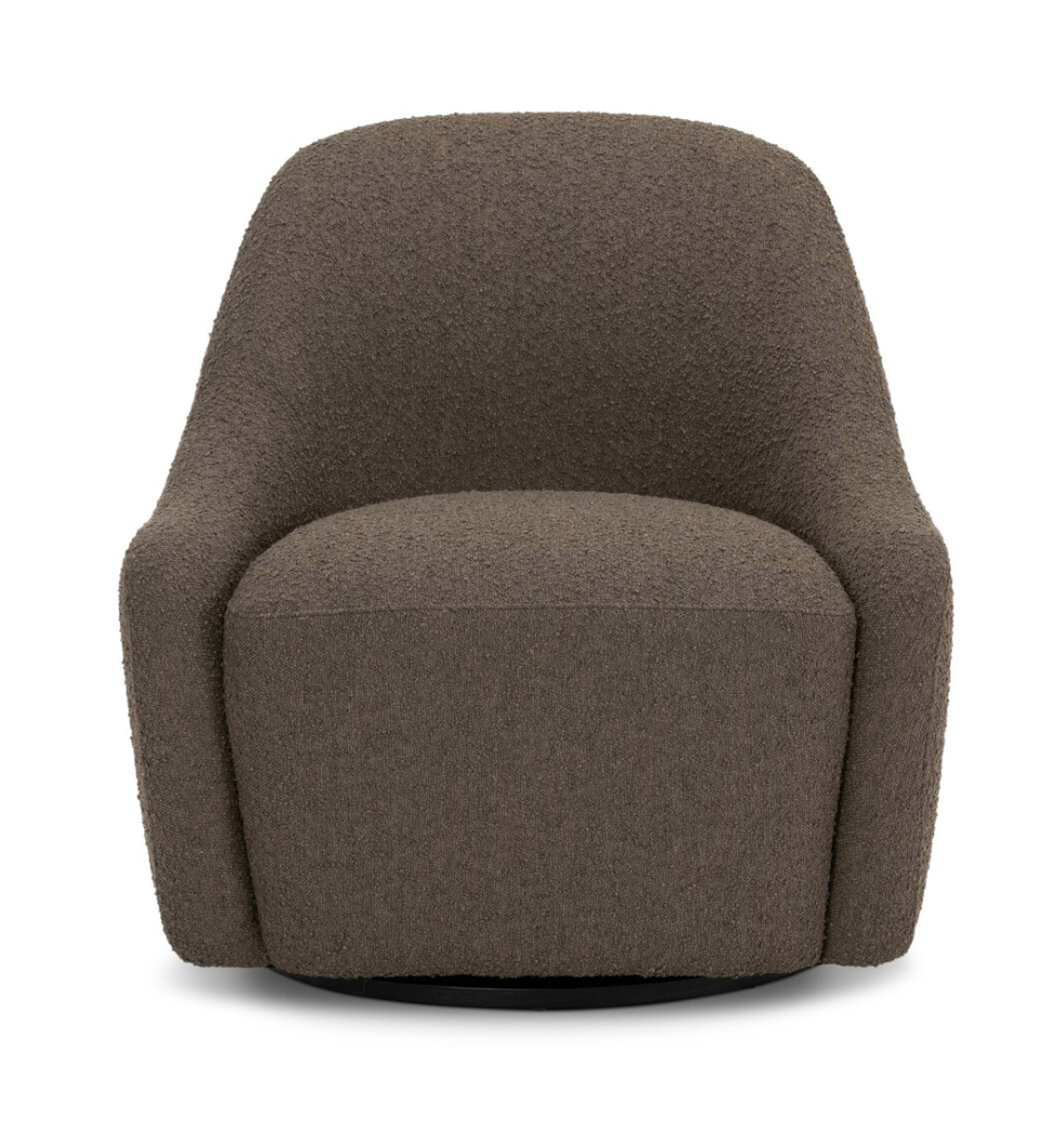 Piper Swivel Chair- Clay