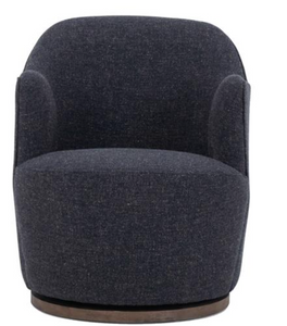 Preston Swivel Chair- Slate