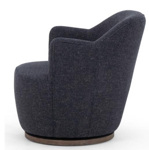 Preston Swivel Chair- Slate