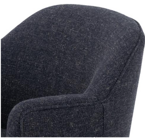 Preston Swivel Chair- Slate