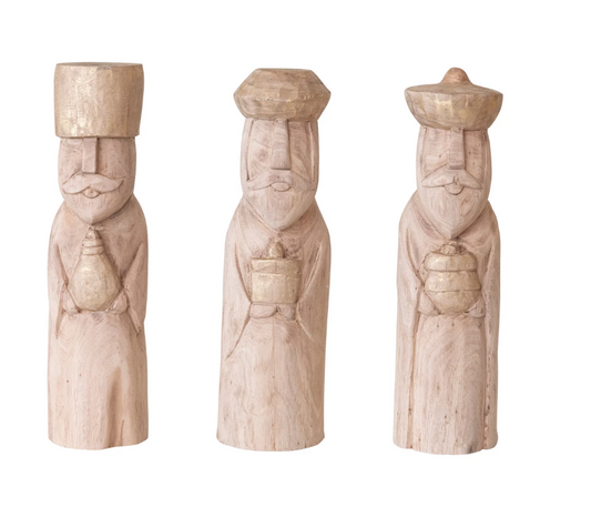 Marvin Mango Wood Wisemen