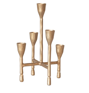 Cypress Gold Candelabra