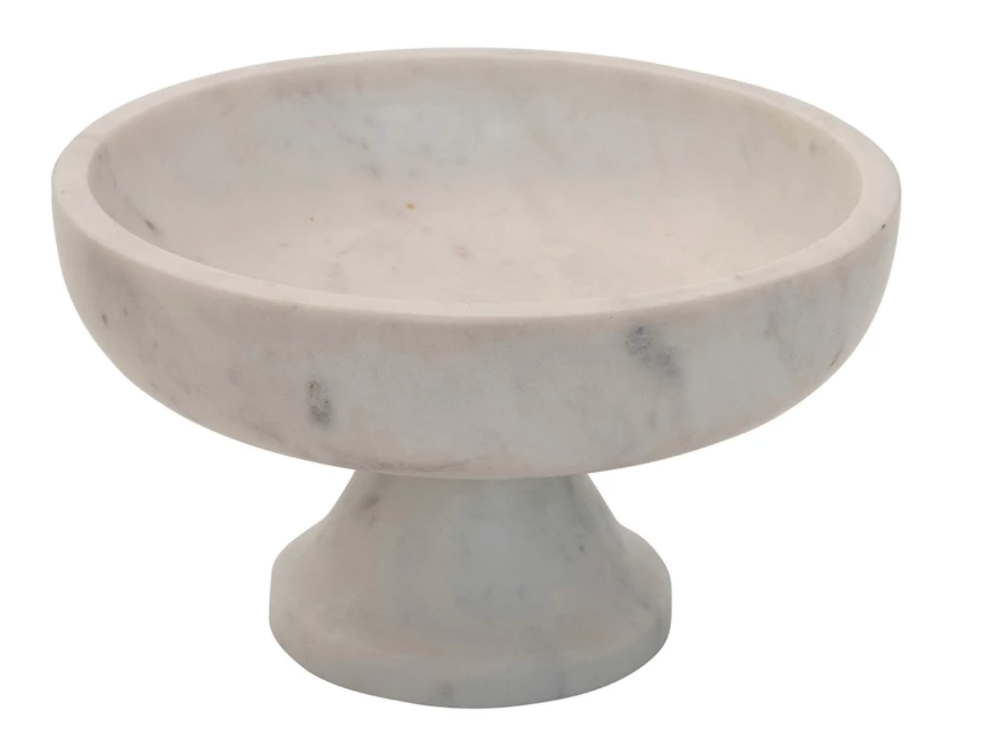 Marsh Marble Footed Bowl