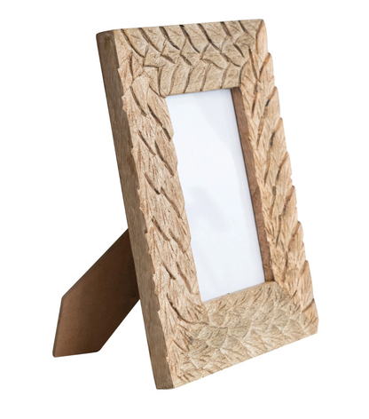Mango Wood & Glass Photo Frame