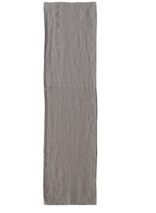 Steph Stonewashed Linen Table Runner- Ivory