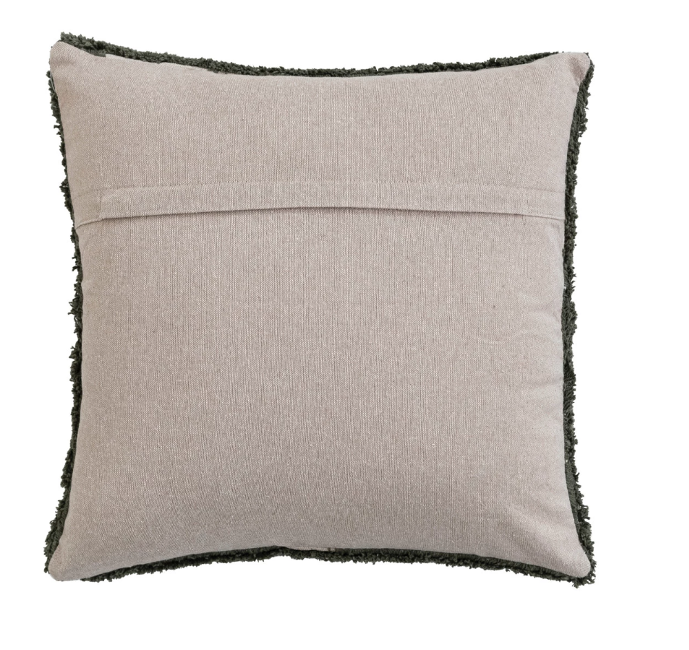Hunter Cotton Tufted Pillow