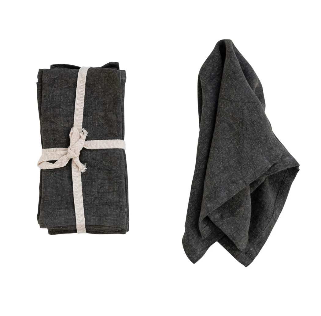 Gerry Stonewashed Linen Napkins
