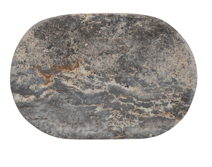 Josi Travertine Trinket Dish