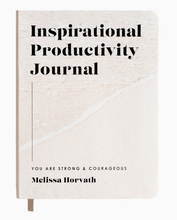 Load image into Gallery viewer, Inspirational Productivity Journal Hardcover
