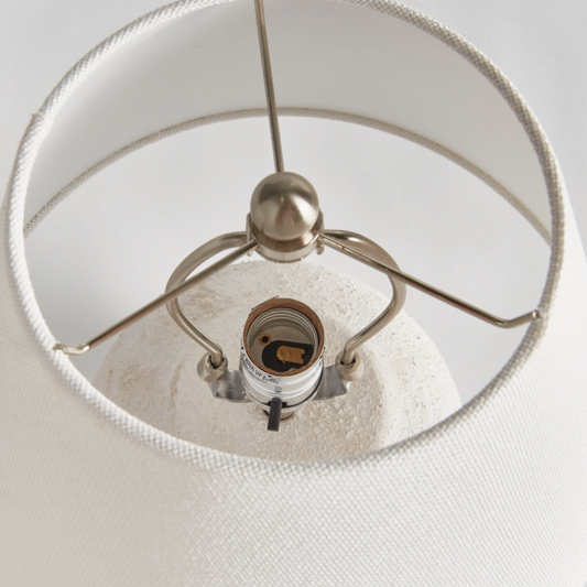 Tanner Ivory Table Lamp