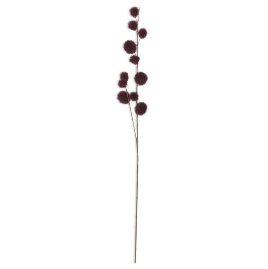 Billie Burgundy Ball Spray