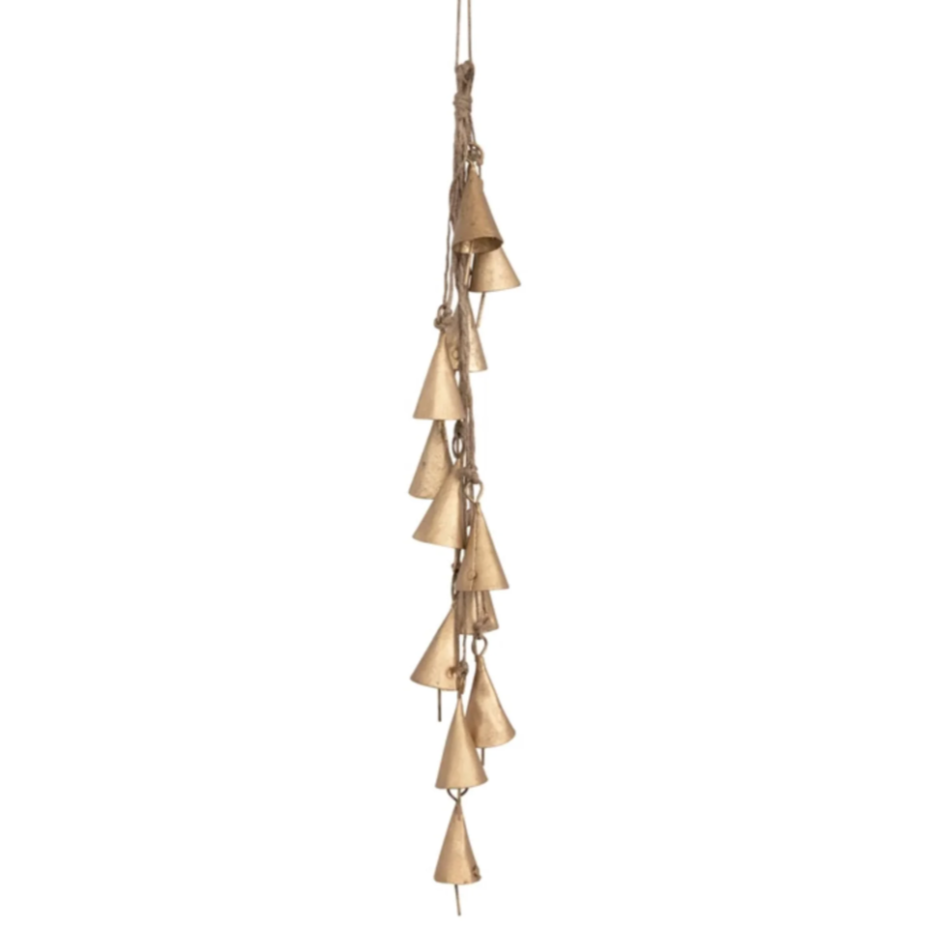 Hope Hanging Metal Bell Cluster