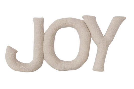 JOY Cotton Shaped Pillow
