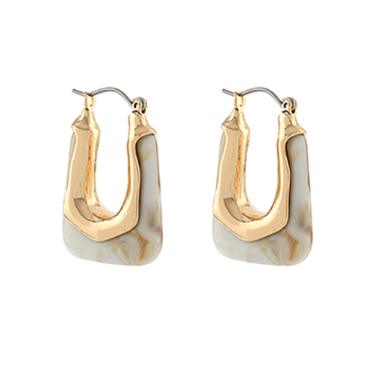 Val Square Marble Hoops