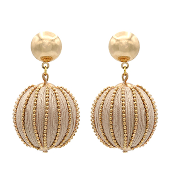 Tessa Taupe Earrings