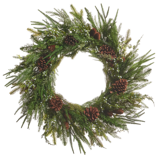 Frasier Mixed Green Wreath