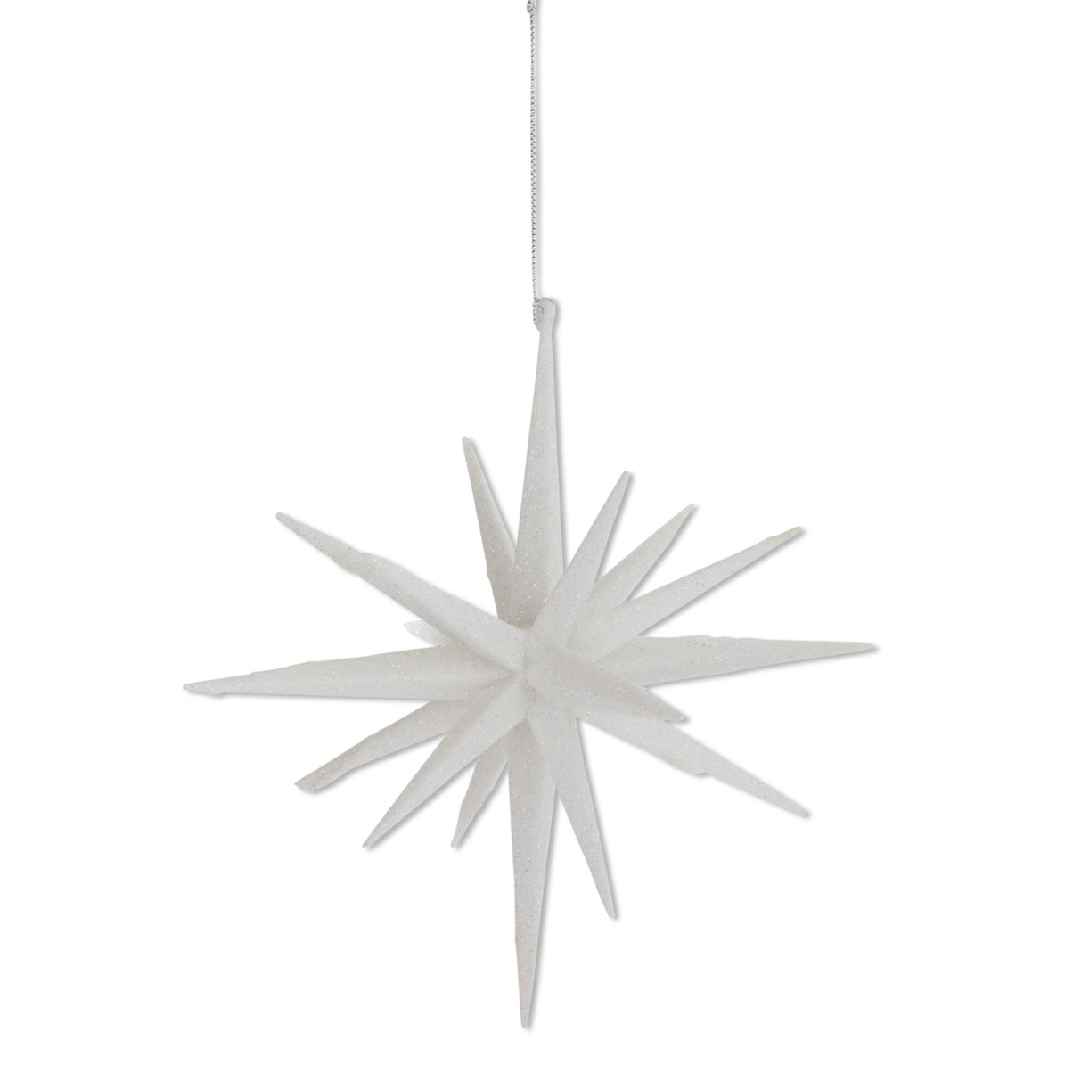 Shining Star Ornament - White