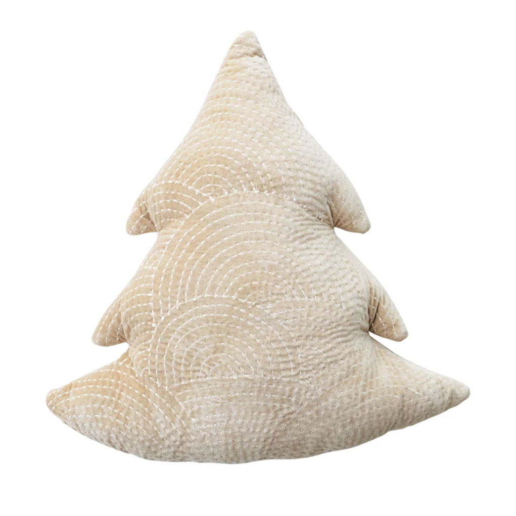 Kathrine Velvet Tree Shaped Pillow