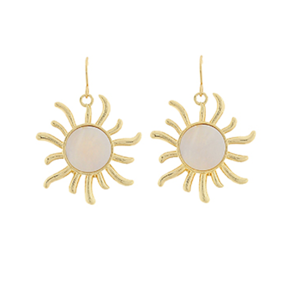 Rapunzel Sunburst Earrings