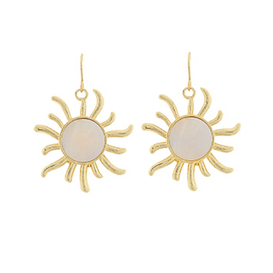 Rapunzel Sunburst Earrings