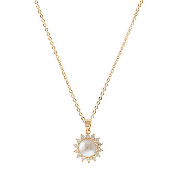 Sundrop Pearl Flower Necklace