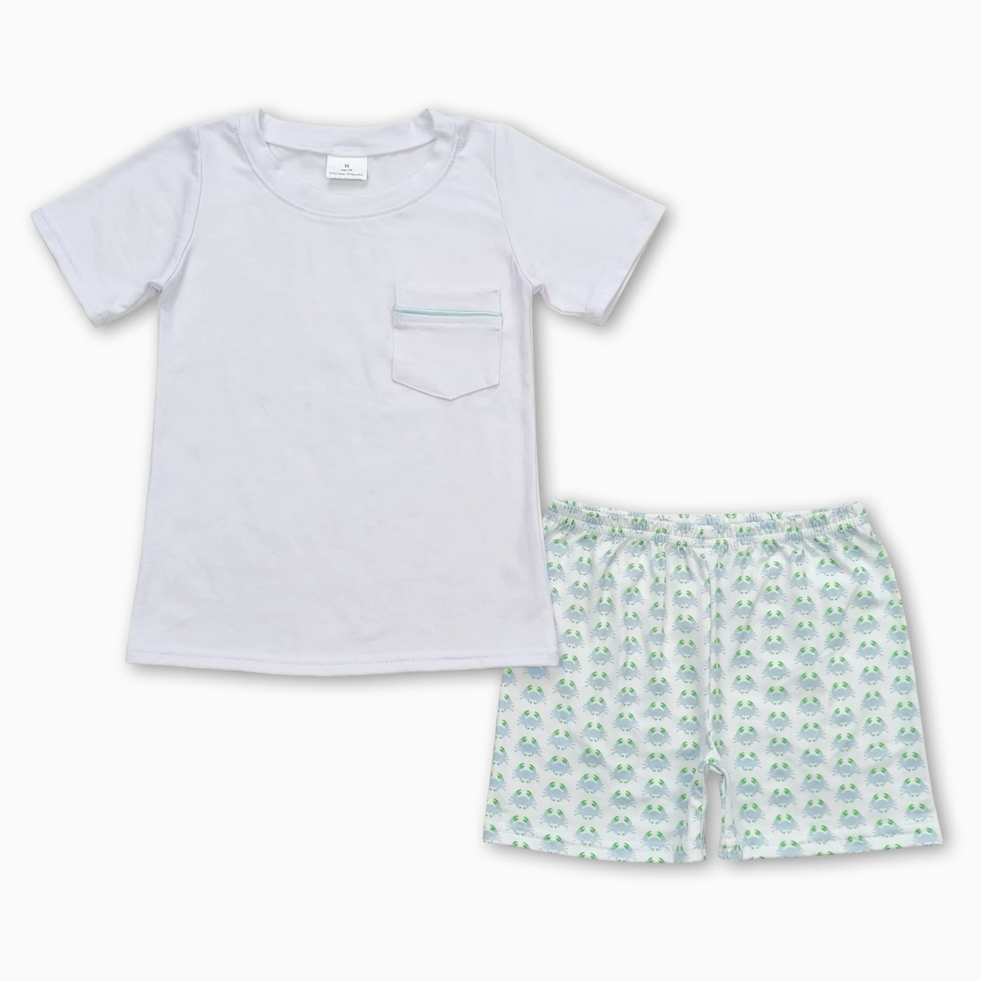Crab Summer Kids Matching Set