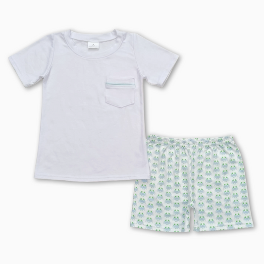 Crab Summer Kids Matching Set