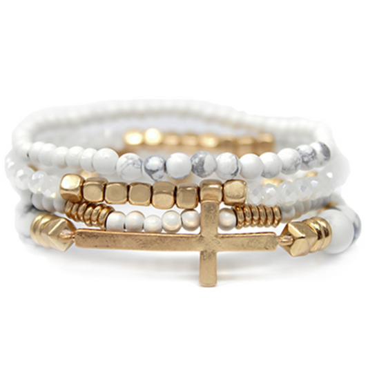 White Haven Bracelet Set