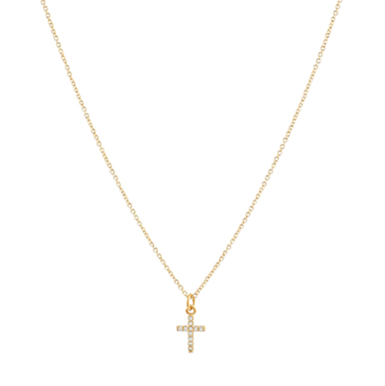 Daniel Dainty Cross Necklace