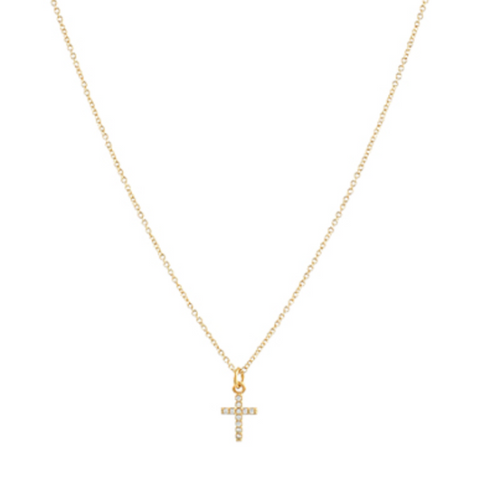 Daniel Dainty Cross Necklace