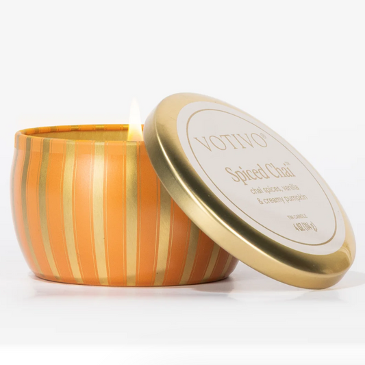 Votivo Holiday Tin Candle